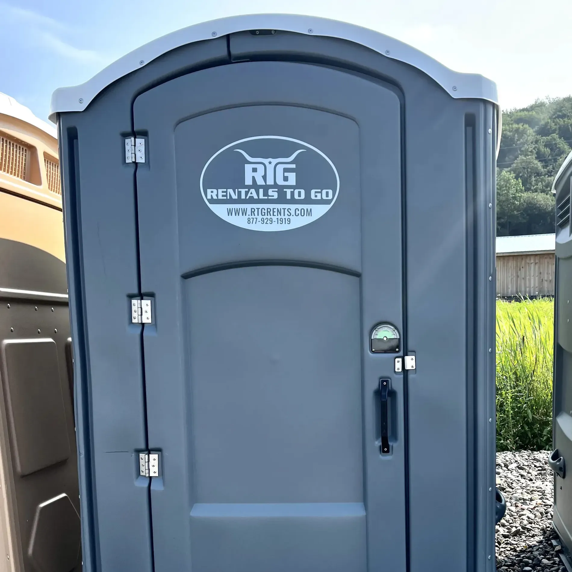 Large Unit With Sink portable restroom